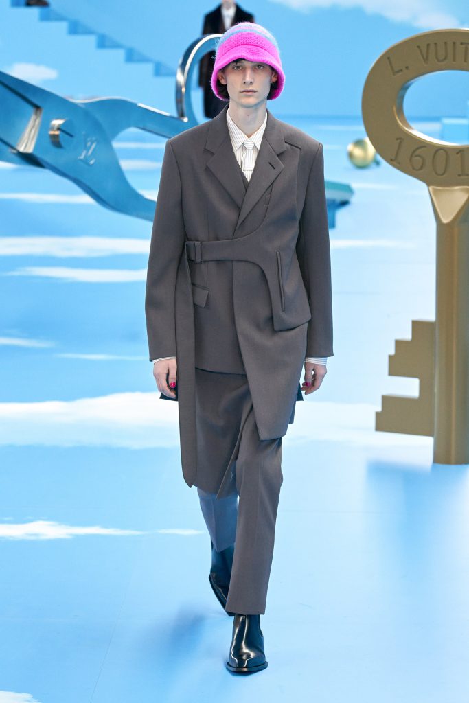 Louis Vuitton Men's Plain Cotton Coat