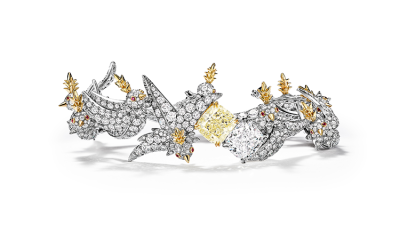 TIFFANY & CO: UNVEILS THE THIRD EXPRESSION OF THIRD EXPRESSION OF THE BIRD ON ROCK COLLECTION